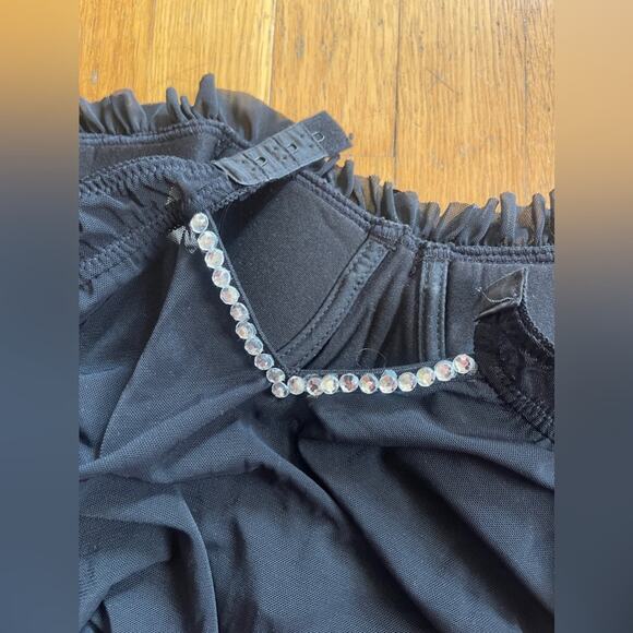 Y2K Vintage Fredricks of Hollywood Sheer Bustier Top - Picture 7 of 13